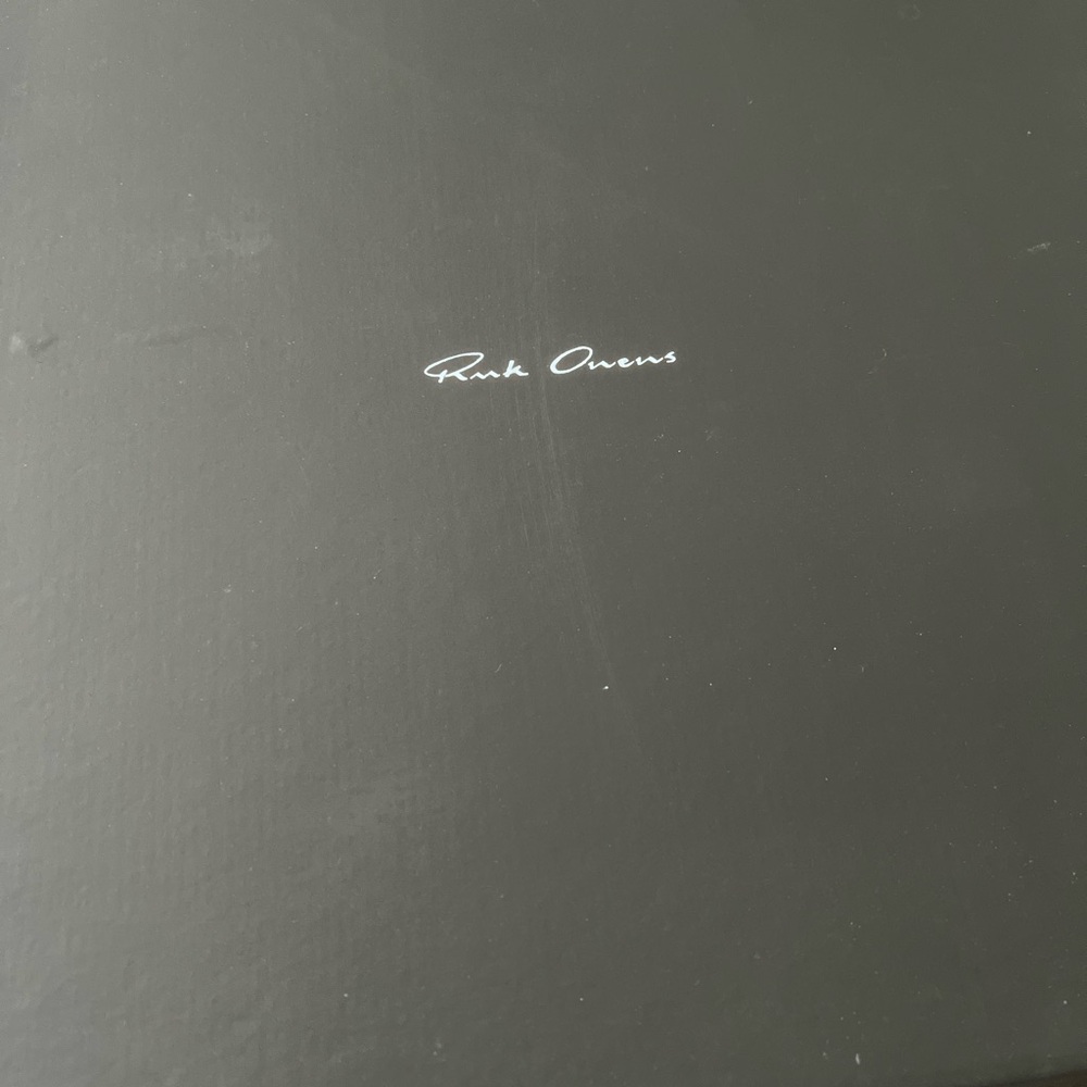 Rick Owens Geobasket high pearl